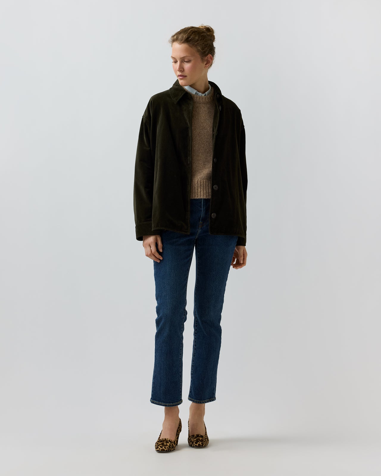 Shirt Jacket in Military