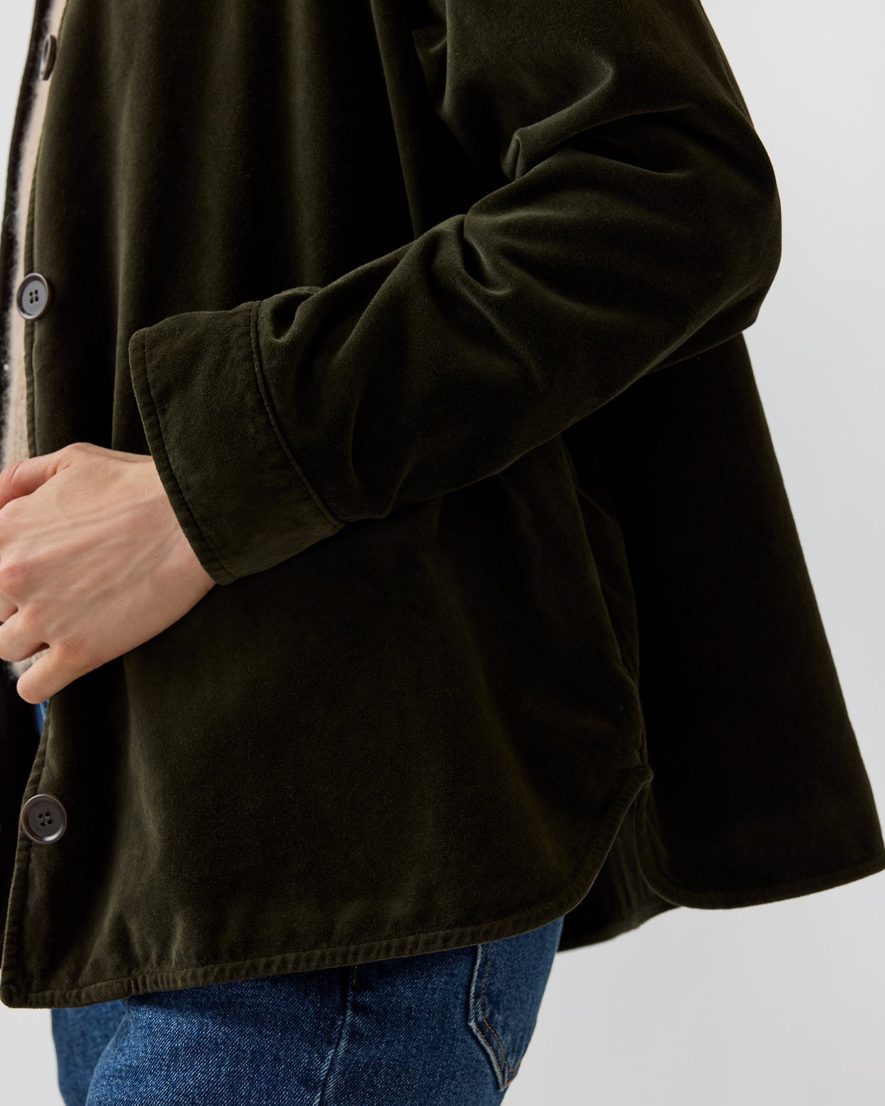 Shirt Jacket in Military