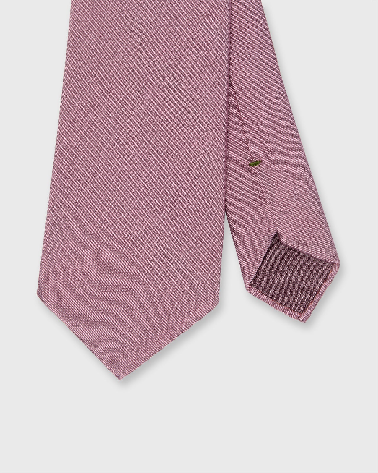 Silk Woven Tie in Pink