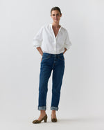 Load image into Gallery viewer, Sunny Blouse in White Poplin
