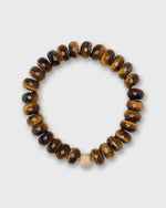 Load image into Gallery viewer, Semi Precious Beaded Bracelet in Tiger Eye Faceted Monochrome

