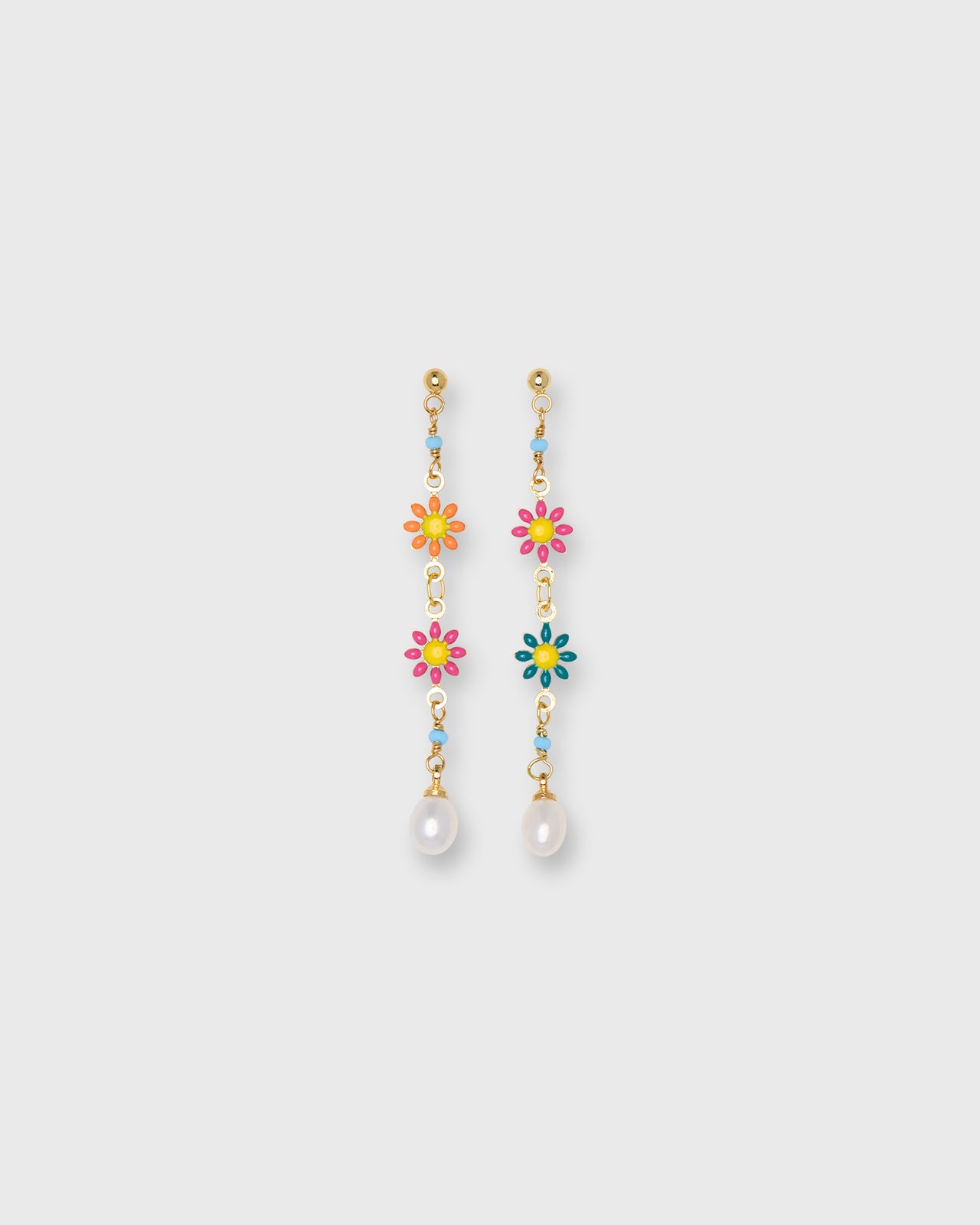 Rosie Earrings in Gold/Multi