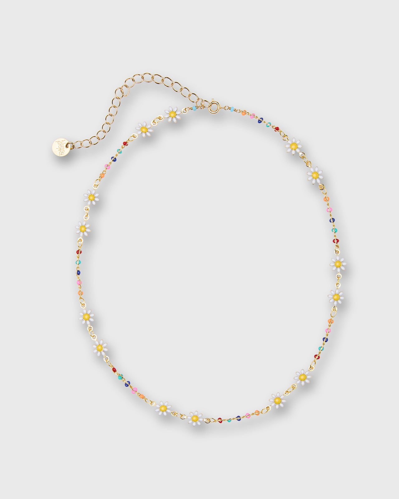 Daisy Choker in Gold/Multi
