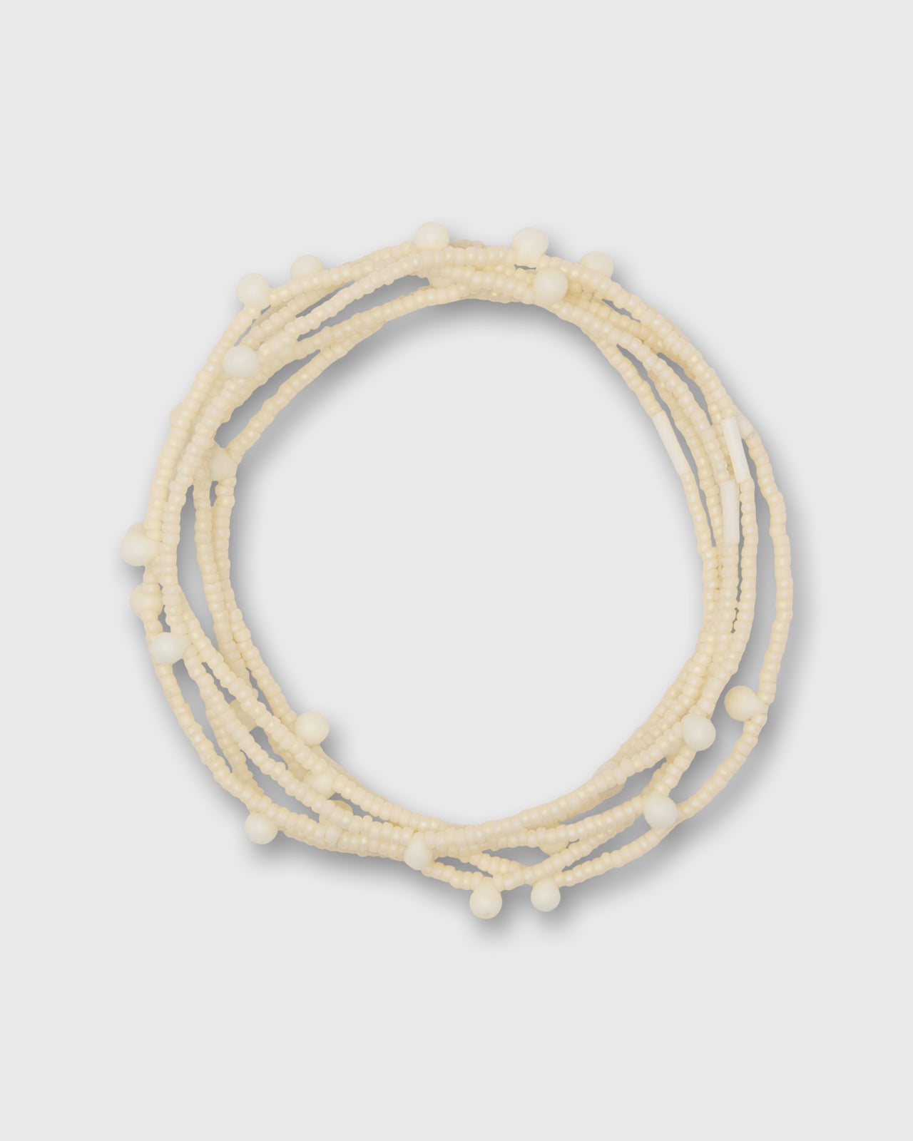 Candy Stretch Bracelets (Set of 6) in Bone