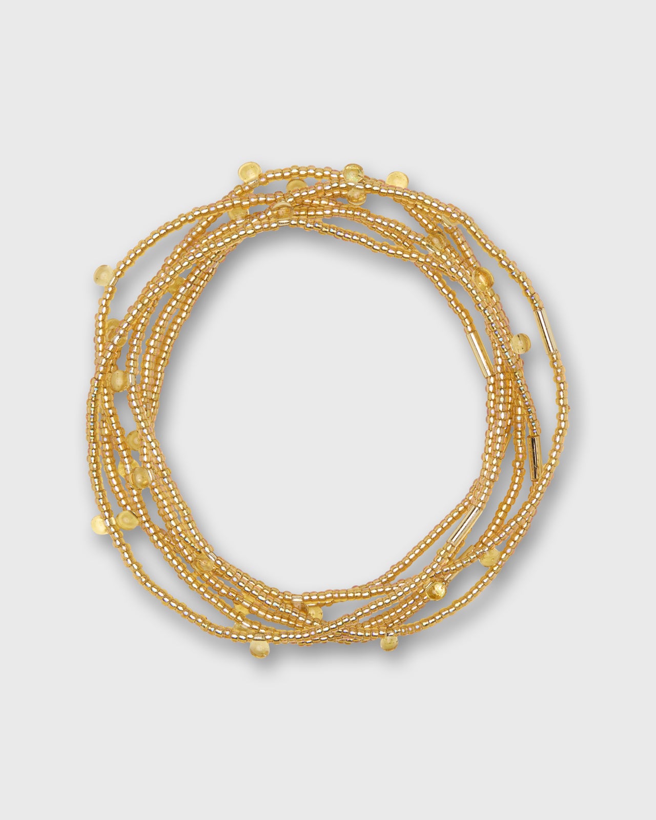 Candy Stretch Bracelets (Set of 6) in Gold