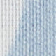 Hand-Rolled Silk/Cotton Pocket Square in Sky/Harbour/Chalk Floral
