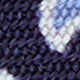 Silk Print Tie in Navy/Blue Mini Paisley