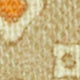 Linen Pocket Square in Pebble/Straw/Orange Foulard