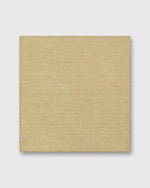 Load image into Gallery viewer, Linen Pocket Square in Pebble/Straw/Orange Foulard
