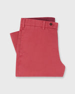 Load image into Gallery viewer, Garment-Dyed Sport Trouser in Red AP Twill
