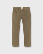 Load image into Gallery viewer, Slim Straight 5-Pocket Pant in Chocolate Garment-Dyed Canvas
