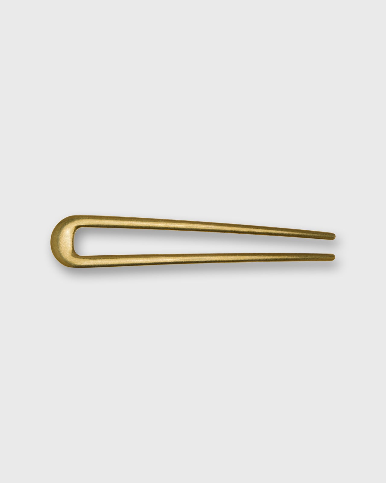 Hair Hook in Unlacquered Brass