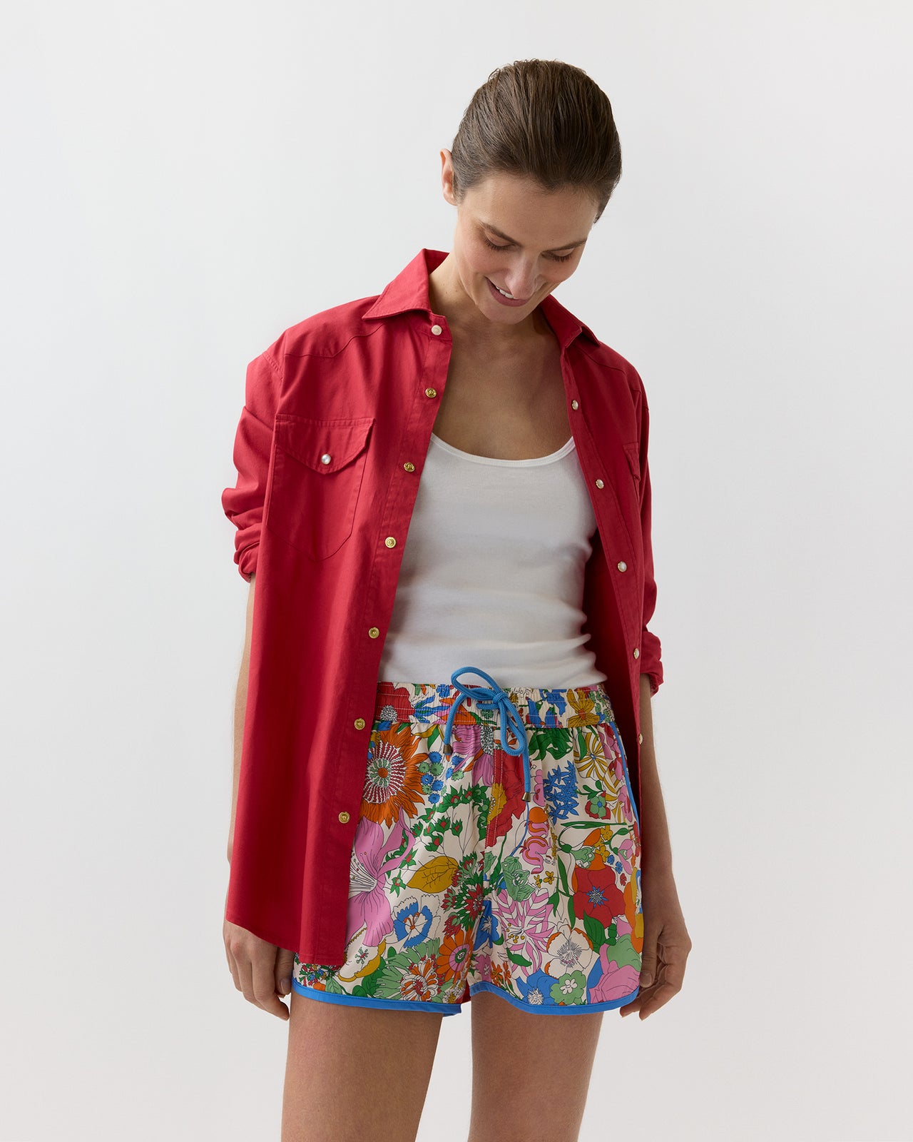 Boy Shorts in Sixty Liberty Fabric