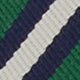 D-Ring Belt in Forest/Navy Queens Stripe
