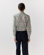 Load image into Gallery viewer, Western Shirt in Alabaster/Multi Tapestry Liberty Fabric
