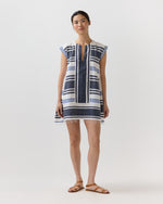 Load image into Gallery viewer, Elina Caftan in Marina Blue
