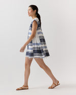 Load image into Gallery viewer, Elina Caftan in Marina Blue
