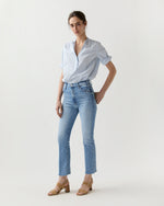 Load image into Gallery viewer, The Hustler Ankle Fray Jean in Sow Surreal
