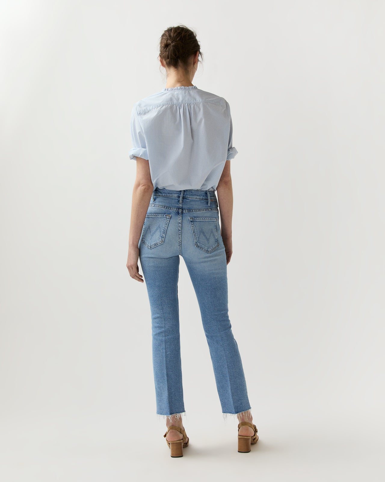 The Hustler Ankle Fray Jean in Sow Surreal