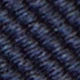 Silk Woven Tie in Navy/Salmon Stripe