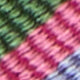 Silk Woven Tie in Green/Orange/Peri Multi Stripe