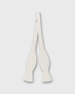 Load image into Gallery viewer, Formal Bow Tie in Bone Silk Faille
