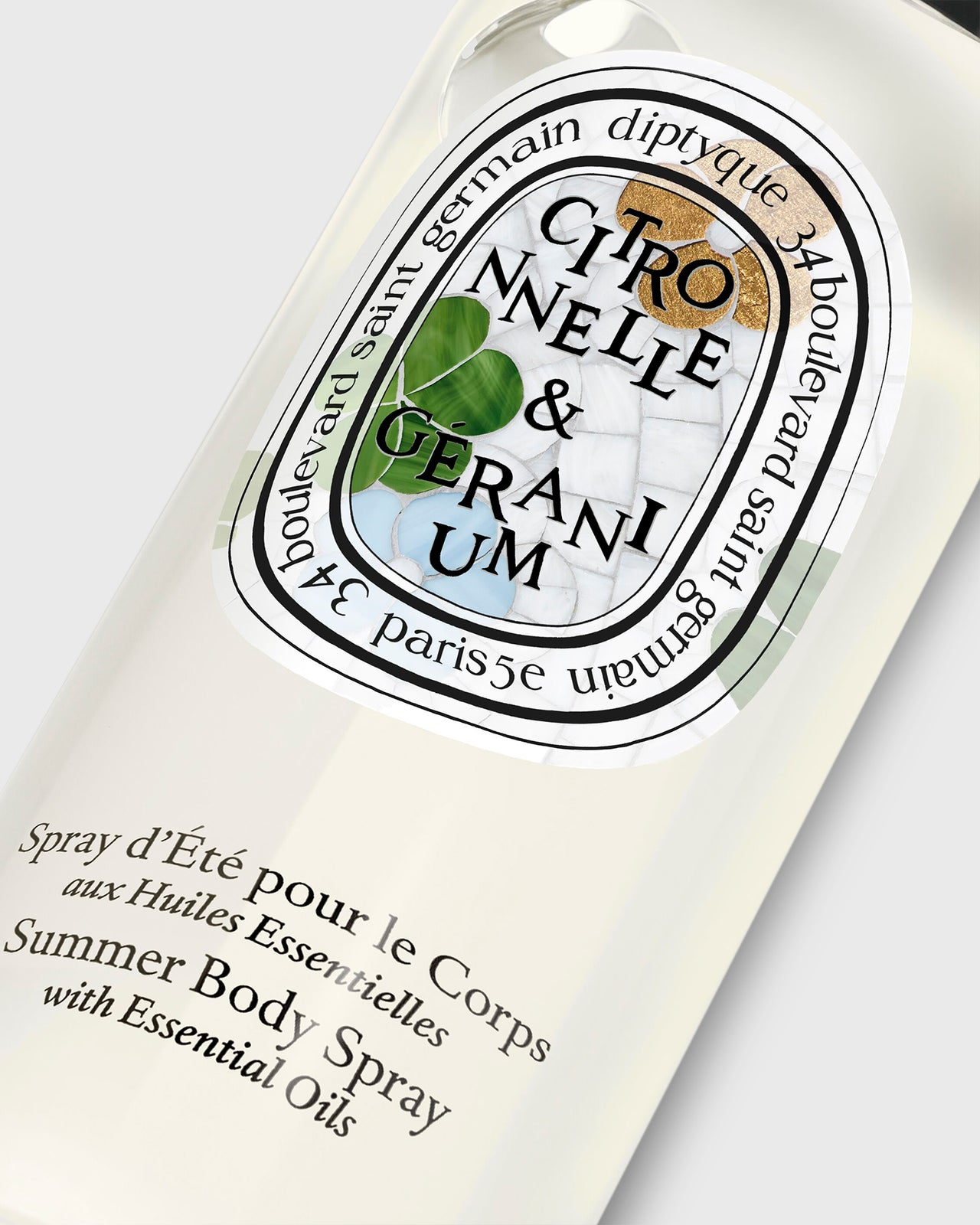 Limited Edition 2026 Summer Body Spray in Citronnelle & Geranium