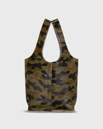 Load image into Gallery viewer, Paola Bucket Bag in Small Camouflage Calf Hair
