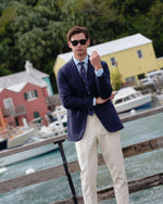 Load image into Gallery viewer, Kincaid No. 4 Jacket in Blue Cashmere Plainweave
