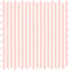 Made-to-Order Anaya Popover Dress in Light Pink Small Bengal Stripe Poplin