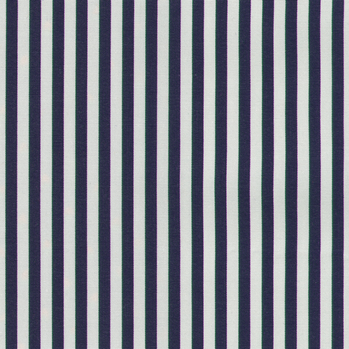 Made-to-Order Fabric in Navy Bengal Stripe Poplin