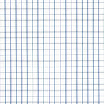 Load image into Gallery viewer, Made-to-Order Fabric in White/Blue Graph Check Poplin
