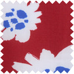 Load image into Gallery viewer, Made-to-Order Icon Shirt in Red/Blue Floral Printed Poplin
