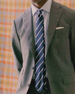 Load and play video in Gallery viewer, Kincaid No. 3 Suit in Mid-Grey High-Twist
