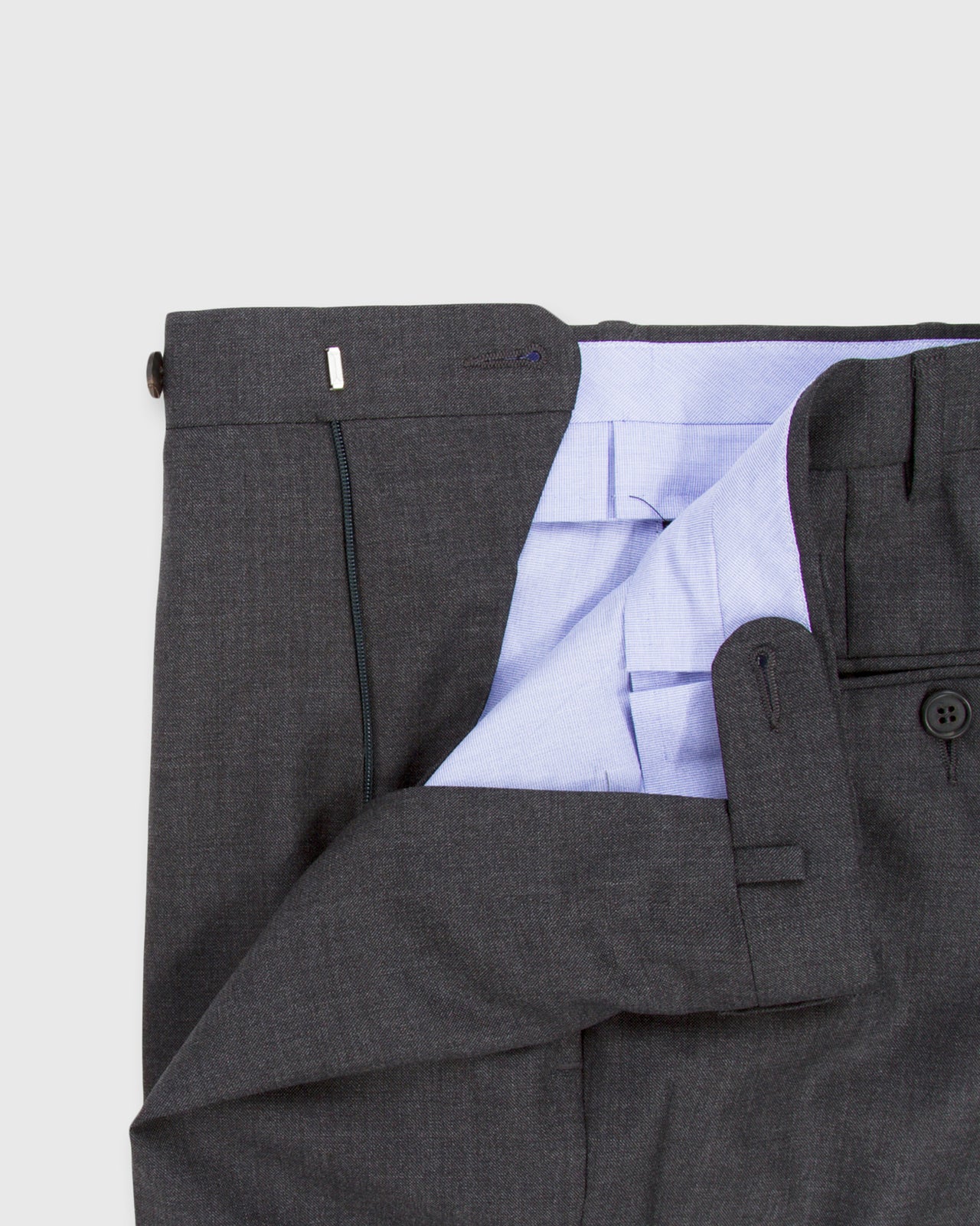 Kincaid No. 3 Suit Charcoal Grey Sharkskin