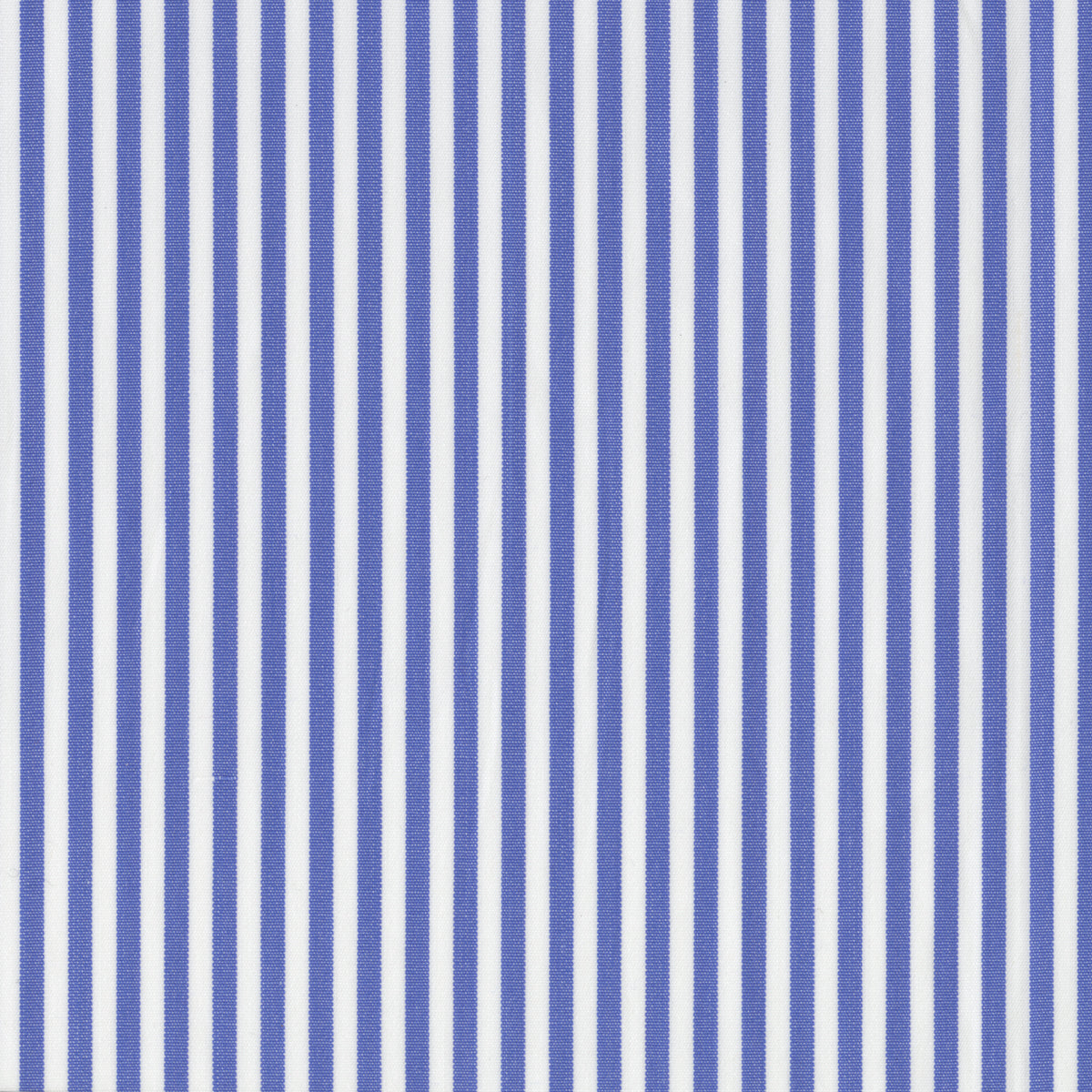 Made-to-Order Fabric in Blue Bengal Stripe Poplin