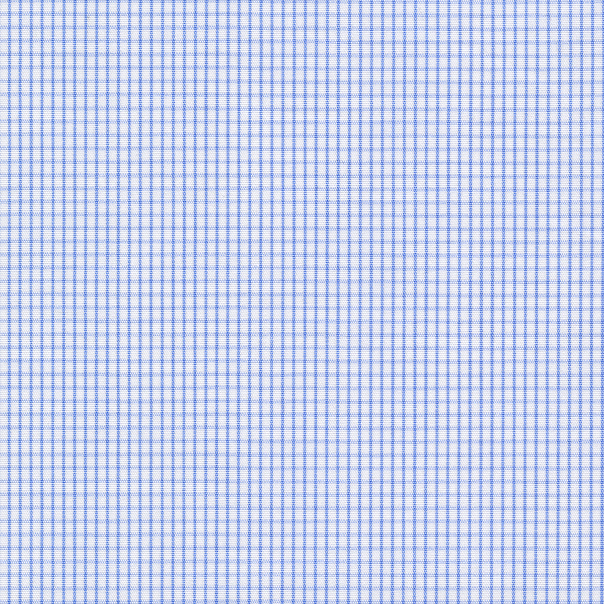 Made-to-Measure Shirt in Blue Graph Check Poplin