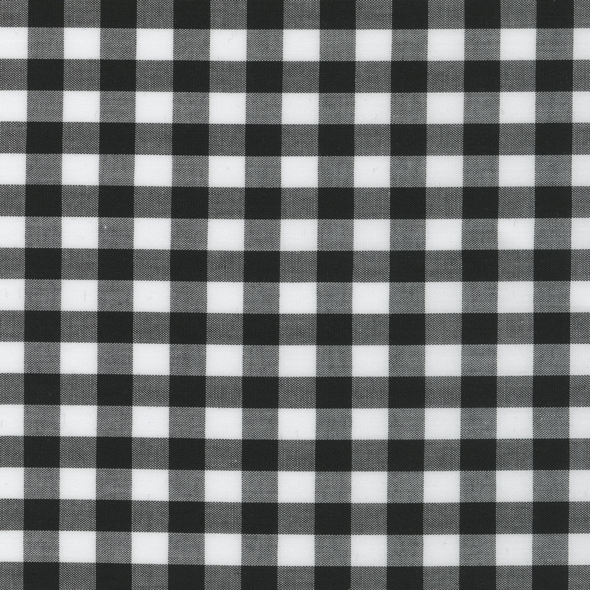 Made-to-Measure Shirt in Black Gingham Poplin