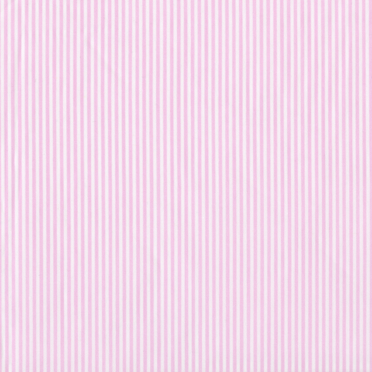 Made-to-Measure Shirt in Pink Small Bengal Stripe Poplin