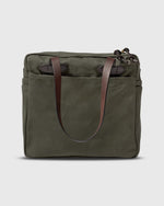 Load image into Gallery viewer, Zip-Top Tote Bag Otter Green

