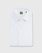 Load image into Gallery viewer, French-Cuff Spread Collar Dress Shirt White Roxford
