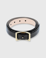Load image into Gallery viewer, 1" Conroy Belt Black Alligator
