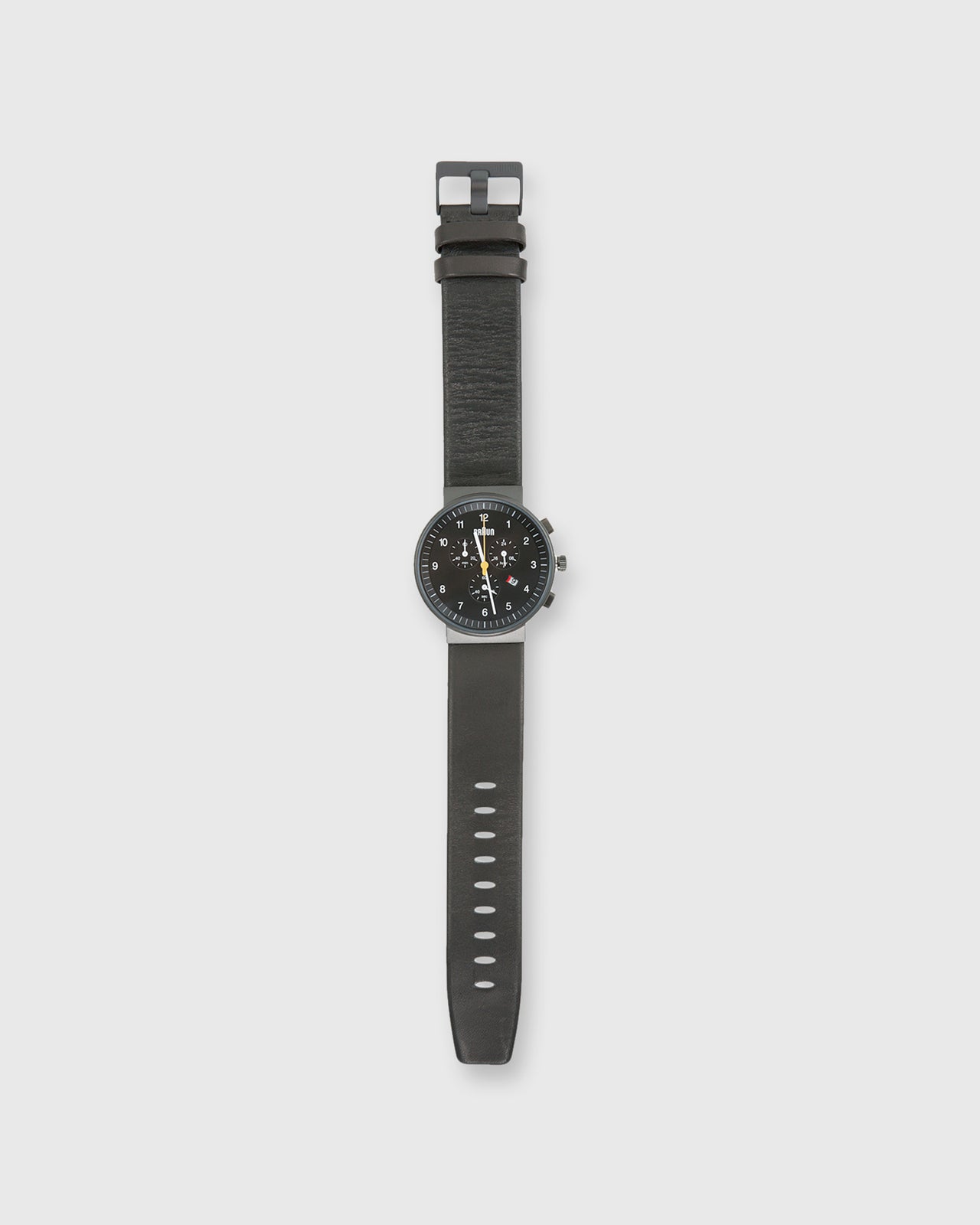 Chronograph Analog Watch Black/Black