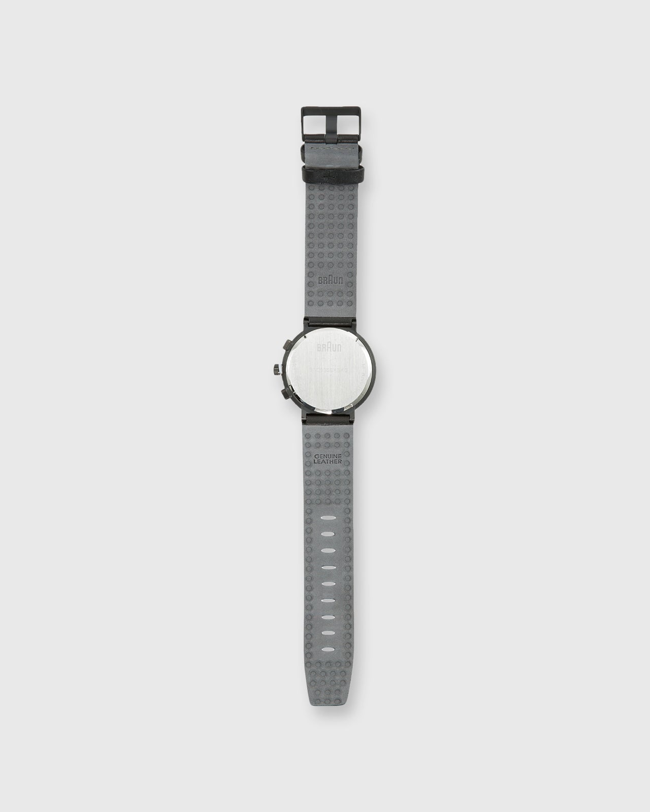 Chronograph Analog Watch Black/Black