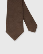 Load image into Gallery viewer, Silk Fino Grenadine Tie Brown
