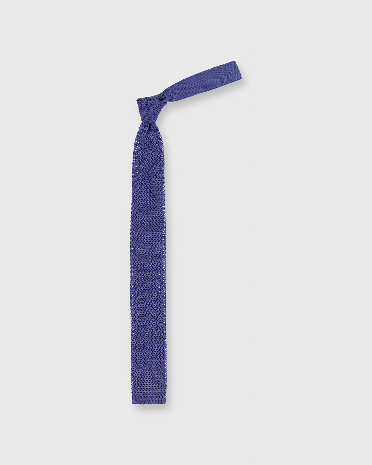 Silk Knit Tie Deep Lavender