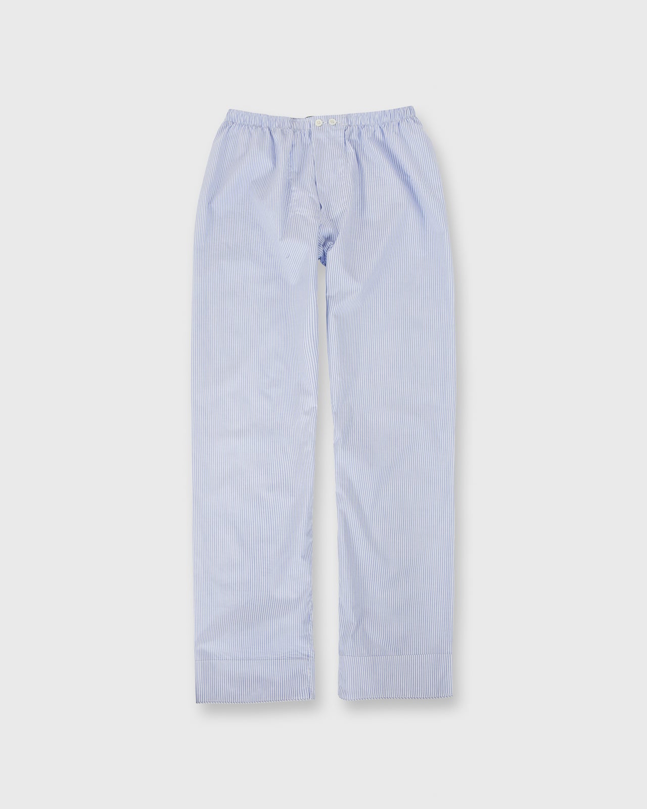 Pajama Set Blue Stripe End-On-End