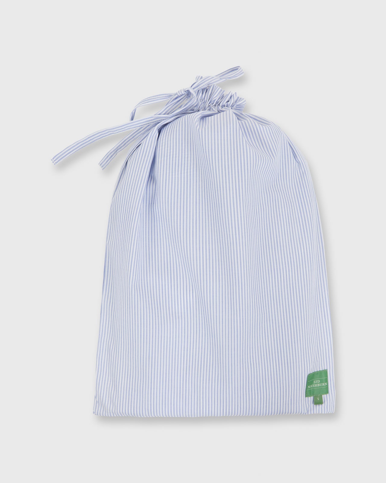 Pajama Set Blue Stripe End-On-End