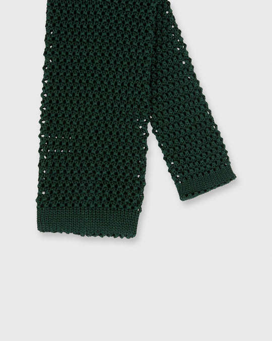 Silk Knit Tie Hunter