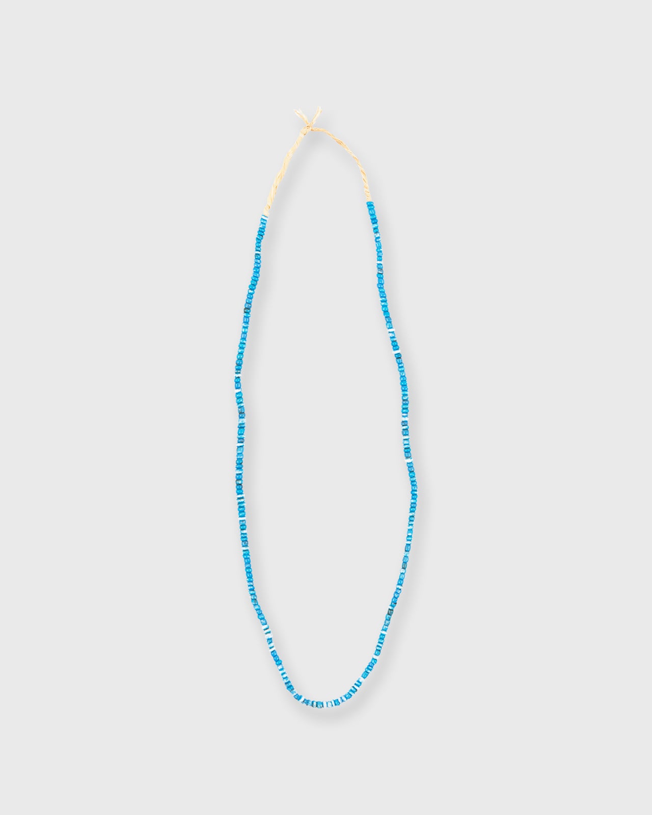 Very Small African Beads in Blue Pixels